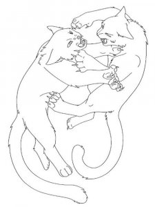 Warrior Cats coloring page 7 - Free printable