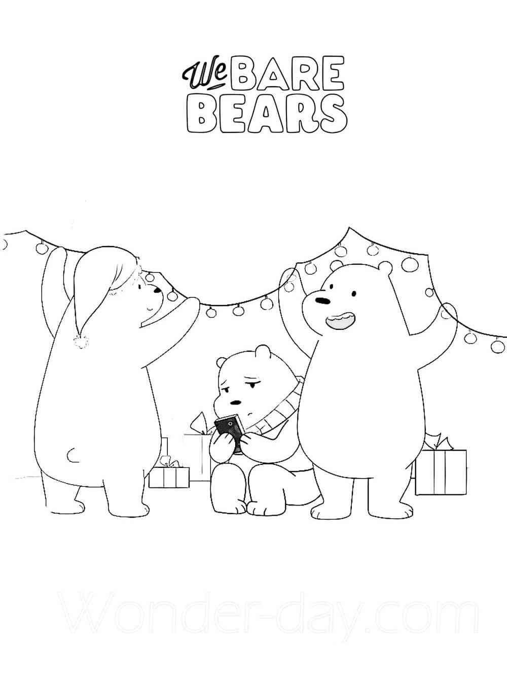 We Baby Bears Coloring Page Printable Ready For Download