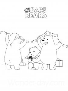 We Bare Bears coloring page 10 - Free printable