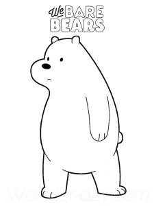 We Bare Bears coloring page 17 - Free printable