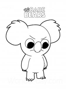 We Bare Bears coloring page 18 - Free printable