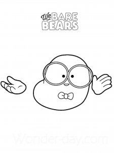 We Bare Bears coloring page 19 - Free printable