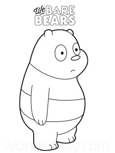 We Bare Bears coloring page 21 - Free printable