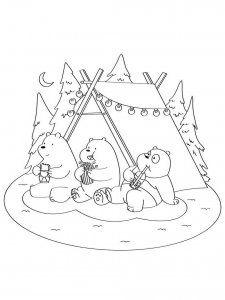 We Bare Bears coloring page 25 - Free printable