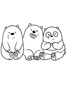 We Bare Bears coloring page 26 - Free printable