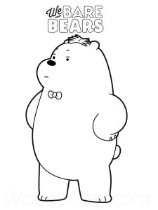We Bare Bears coloring page 27 - Free printable