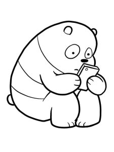 We Bare Bears coloring page 30 - Free printable