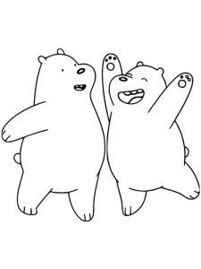 We Bare Bears coloring page 4 - Free printable