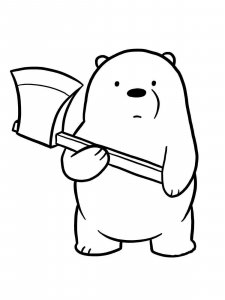We Bare Bears coloring page 8 - Free printable
