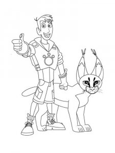 Wild Kratts coloring page 3 - Free printable