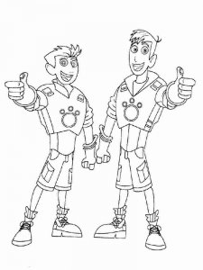 Wild Kratts coloring page 5 - Free printable
