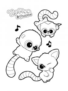 Yoohoo and Friends coloring page 12 - Free printable
