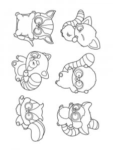 Yoohoo and Friends coloring page 13 - Free printable