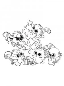 Yoohoo and Friends coloring page 4 - Free printable