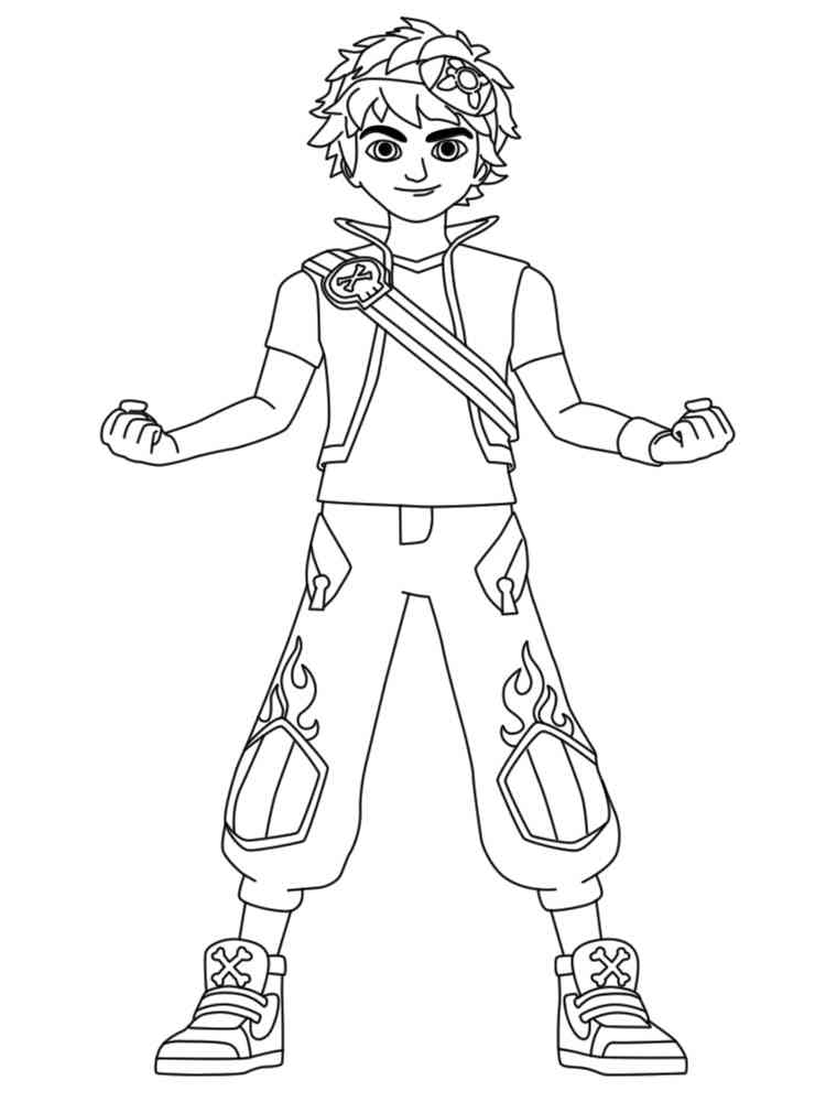 free zak storm coloring pages download and print zak storm