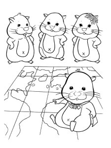 Zhu Zhu Pets coloring page 6 - Free printable