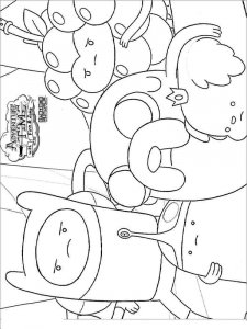 Adventure Time coloring page 11 - Free printable
