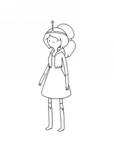 Adventure Time coloring page 26 - Free printable