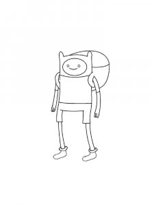 Adventure Time coloring page 32 - Free printable