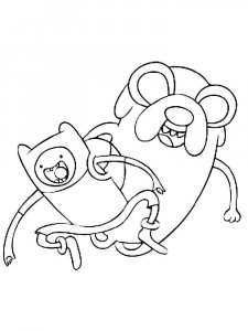 Adventure Time coloring page 57 - Free printable