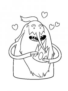 Adventure Time coloring page 58 - Free printable
