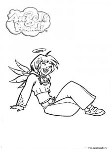 Angels Friends coloring page 15 - Free printable