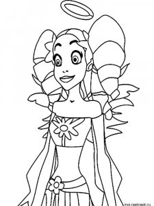 Angels Friends coloring page 21 - Free printable