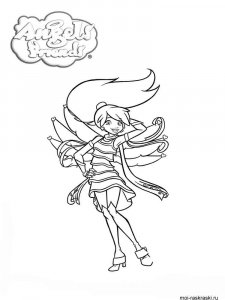 Angels Friends coloring page 3 - Free printable