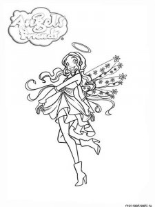 Angels Friends coloring page 6 - Free printable