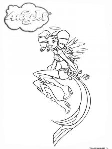 Angels Friends coloring page 8 - Free printable
