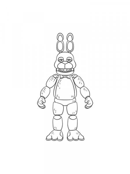 Animatronics coloring pages