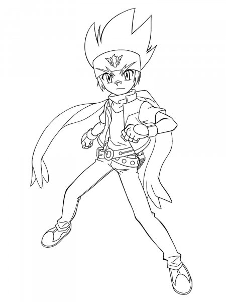 Beyblade coloring pages