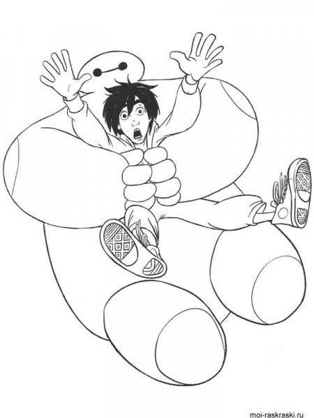 Big Hero 6 coloring pages