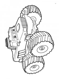 Blaze and the Monster Machines coloring page 1 - Free printable
