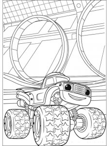 Blaze and the Monster Machines coloring page 20 - Free printable