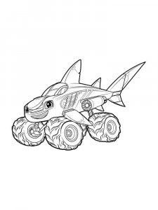 Blaze and the Monster Machines coloring page 28 - Free printable