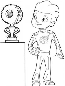 Blaze and the Monster Machines coloring page 55 - Free printable