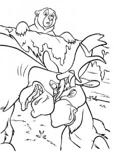 Brother Bear coloring page 1 - Free printable