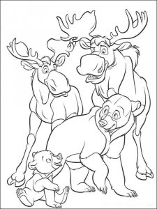 Brother Bear coloring page 10 - Free printable