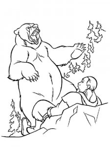 Brother Bear coloring page 17 - Free printable