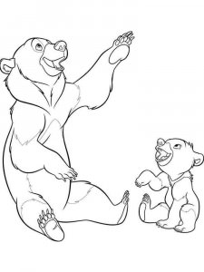 Brother Bear coloring page 19 - Free printable