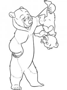 Brother Bear coloring page 20 - Free printable