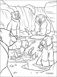 Brother Bear coloring page 22 - Free printable