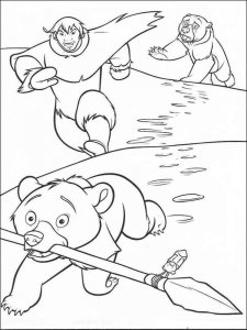 Brother Bear coloring page 6 - Free printable