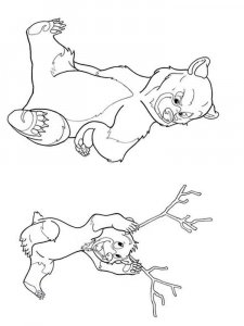 Brother Bear coloring page 8 - Free printable