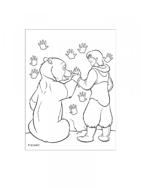 Brother Bear coloring pages