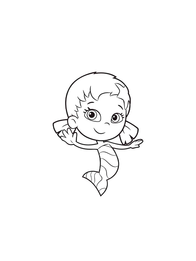 Bubble Guppies coloring pages