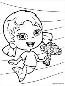 Bubble Guppies coloring page 1 - Free printable