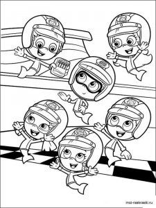 Bubble Guppies coloring page 10 - Free printable