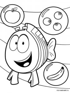 Bubble Guppies coloring page 13 - Free printable